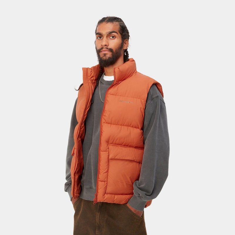 springfield vest brick beaver 1048